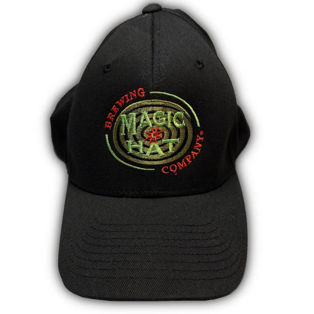 Magic Hat Brewing Company Black Flexfit Hat